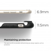 Elago S6 Duro Case - уникален удароустойчив хибриден кейс + HD покритие за iPhone 6, iPhone 6S (бял) 1