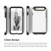 Elago S6 Duro Case - уникален удароустойчив хибриден кейс + HD покритие за iPhone 6, iPhone 6S (бял) 4