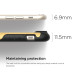 Elago S6 Duro Case - уникален удароустойчив хибриден кейс + HD покритие за iPhone 6, iPhone 6S (жълт) 8