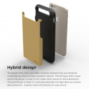 Elago S6 Duro Case - уникален удароустойчив хибриден кейс + HD покритие за iPhone 6, iPhone 6S (жълт) 1