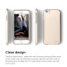 Elago S6 Slim Fit 2 Case + HD Clear Film - качествен кейс и HD покритие за iPhone 6, iPhone 6S (златист) 6