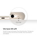 Elago S6 Slim Fit 2 Case + HD Clear Film - качествен кейс и HD покритие за iPhone 6, iPhone 6S (златист) 3