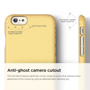 Elago S6 Slim Fit 2 Case + HD Clear Film - качествен кейс и HD покритие за iPhone 6, iPhone 6S (жълт) 1