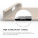 Elago S6 Outfit Aluminum + HD Clear Film - алуминиев кейс и HD покритие за iPhone 6, iPhone 6S (златист) 5