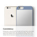 Elago S6 Outfit Aluminum + HD Clear Film - алуминиев кейс и HD покритие за iPhone 6, iPhone 6S (син-сребрист) 3