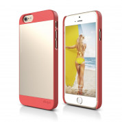 Elago S6 Outfit  Aluminum and Polycarbonate Dual Case for the iPhone 6, iPhone 6S + HD Professional Extreme Clear Film