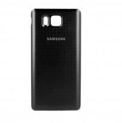 Samsung Wireless Charging Cover EP-CG850IB - заден капак за безжично захранване на Samsung Galaxy Alpha (черен)