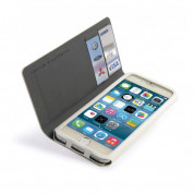 Tucano Leggero booklet case - кожен флип калъф за iPhone 6, iPhone 6S (бял) 3