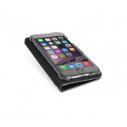 Tucano Filo Booklet - полиуретанов флип калъф и стойка за iPhone 6 Plus, iPhone 6S Plus (черен) 5