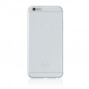 Tunewear Eggshell - тънък поликарбонатов кейс за iPhone 6 Plus, iPhone 6S Plus (бял-прозрачен)