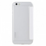 Skech Slim View Case - полиуретанов хоризонтален калъф за iPhone 6 Plus, iPhone 6S Plus (бял) 2
