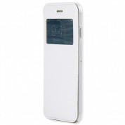 Skech Slim View Case - полиуретанов хоризонтален калъф за iPhone 6 Plus, iPhone 6S Plus (бял) 1