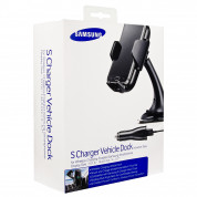 Samsung Holder Inductive Wireless Charger Pad EP-HN910 - поставка за кола с възможност за безжично зареждане за смартфони 2