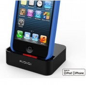 KiDiGi Case Compatible Sync & Charge Dock - док станция (зареждане+синхронизация) за iPad, iPhone и iPod с Lightning (черен)