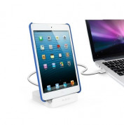 KiDiGi Case Compatible Sync & Charge Dock - док станция (зареждане+синхронизация) за iPad, iPhone и iPod с Lightning (бял)