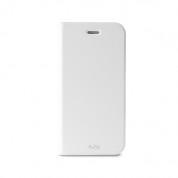 Puro Booklet - кожен флип калъф и стойка за iPhone 6, iPhone 6S (бял) 1