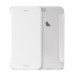 Puro Wallet Booklet - кожен флип калъф и стойка за iPhone 6, iPhone 6S (бял) 1