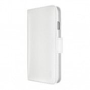 Artwizz SeeJacket® Leather - кожен кейс тип портфейл за iPhone 6 Plus, iPhone 6S Plus (бял)