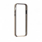 CaseMate Tough Frame Case - бъмпер с висока защита за iPhone 6, iPhone 6S (черен-златист) 3