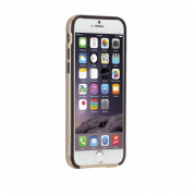 CaseMate Tough Frame Case - бъмпер с висока защита за iPhone 6, iPhone 6S (черен-златист) 2