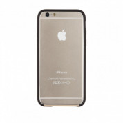 CaseMate Tough Frame Case - бъмпер с висока защита за iPhone 6, iPhone 6S (черен-златист) 4