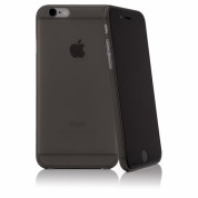 Caseual Slim Case - тънък полипропиленов кейс (0.35 mm) за iPhone 6, iPhone 6S (черен)