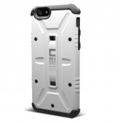 Urban Armor Gear Scout - удароустойчив хибриден кейс + HD покритие за iPhone 6, iPhone 6S (бял)