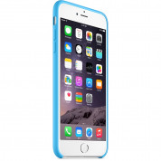 Apple Silicone Case - оригинален силиконов кейс за iPhone 6 Plus, iPhone 6S Plus (син) 7
