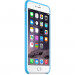 Apple Silicone Case - оригинален силиконов кейс за iPhone 6 Plus, iPhone 6S Plus (син) 8