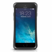 Macally Protective Frame - силиконов бъмпер за iPhone 6, iPhone 6S (черен)