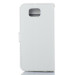 Wallet Flip Case - кожен калъф, тип портфейл за Samsung Galaxy Alpha SM-G850 (бял) 2