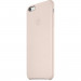 Apple iPhone Case - оригинален кожен кейс (естествена кожа) за iPhone 6 Plus, iPhone 6S Plus (бледо розов) 6