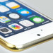 Bling My Thing Extravaganza Gold Heart Case - дизайнерски поликарбонатов кейс с кристали Сваровски за iPhone 6, iPhone 6S (златист) 6