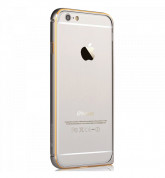 Comma Aluminum Bumper - алуминиев бъмпер за iPhone 6S Plus, iPhone 6 Plus (сребрист)