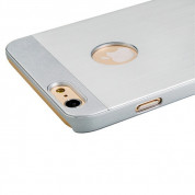 Aluminium Armor Case - поликарбонатов кейс с алуминиево покритие за iPhone 6 Plus, iPhone 6S Plus (сребрист) 3