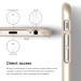 Elago S6P Slim Fit Case + HD Clear Film - качествен кейс и HD покритие за iPhone 6 Plus (златист) 6