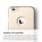 Elago S6P Slim Fit Case + HD Clear Film - качествен кейс и HD покритие за iPhone 6 Plus (златист) 1