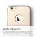 Elago S6P Slim Fit Case + HD Clear Film - качествен кейс и HD покритие за iPhone 6 Plus (златист) 2