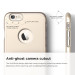 Elago S6P Slim Fit Case + HD Clear Film - качествен кейс и HD покритие за iPhone 6 Plus (златист) 8