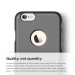 Elago S6P Slim Fit Case + HD Clear Film - качествен кейс и HD покритие за iPhone 6 Plus (сив) 2
