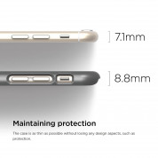 Elago S6P Slim Fit Case + HD Clear Film - качествен кейс и HD покритие за iPhone 6 Plus (сив) 3
