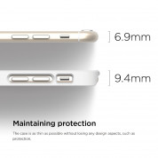 Elago S6P Outfit Aluminum + HD Clear Film - алуминиев кейс и HD покритие за iPhone 6 Plus, iPhone 6S Plus (бял) 2