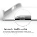 Elago S6P Outfit Aluminum + HD Clear Film - алуминиев кейс и HD покритие за iPhone 6 Plus, iPhone 6S Plus (бял) 5