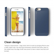 Elago S6P Outfit Aluminum + HD Clear Film - алуминиев кейс и HD покритие за iPhone 6 Plus, iPhone 6S Plus (син) 3