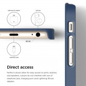 Elago S6P Outfit Aluminum + HD Clear Film - алуминиев кейс и HD покритие за iPhone 6 Plus, iPhone 6S Plus (син) 5