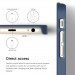 Elago S6P Outfit Aluminum + HD Clear Film - алуминиев кейс и HD покритие за iPhone 6 Plus, iPhone 6S Plus (син) 6