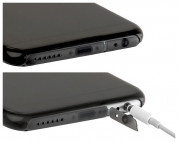 SwitchEasy Nude - тънък поликарбонатов кейс за iPhone 6, iPhone 6S (черен-прозрачен) 3