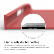 Elago S6P Outfit Aluminum Matrix + HD Clear Film - алуминиев кейс и HD покритие за iPhone 6 Plus, iPhone 6S Plus (светлочервен) 6