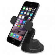 iOttie Easy View 2 Universal Holder - иновативна поставка за кола и гладки повърхности за смартфони до 8.9 см. ширина (черен)