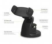 iOttie Easy View 2 Universal Holder - иновативна поставка за кола и гладки повърхности за смартфони до 8.9 см. ширина (син) 7